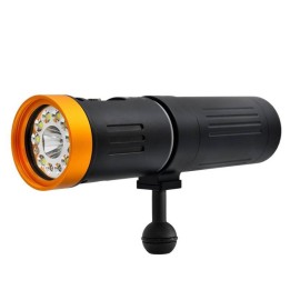 Phare de plongée double faisceau 7000 lumens PV73PRO SUPE