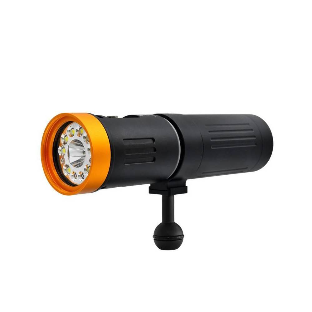 SUPE PV73PRO dual beam diving light 7000 lumen|