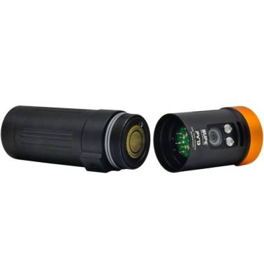 SUPE PV73PRO dual beam diving light 7000 lumen|