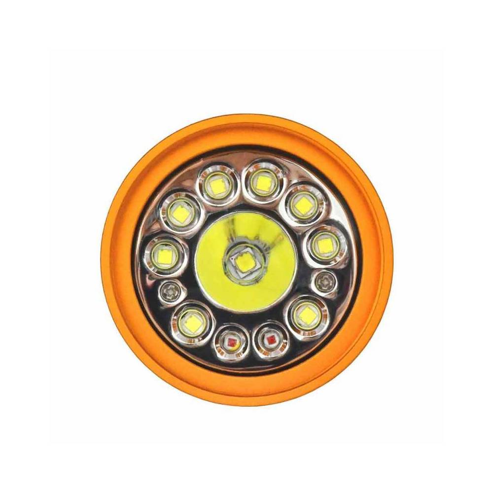 SUPE PV73PRO dual beam diving light 7000 lumen|