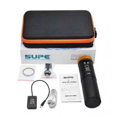 Phare de plongée double faisceau 7000 lumens PV73PRO SUPE|