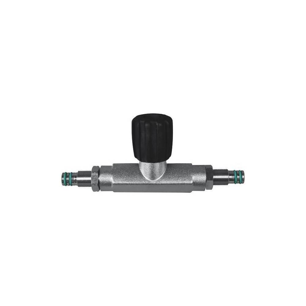 Barre centrale isolement 204mm avec robinet SCUBATEC|