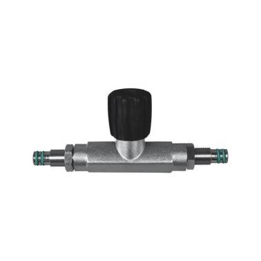 Barre centrale isolement 204mm avec robinet SCUBATEC|