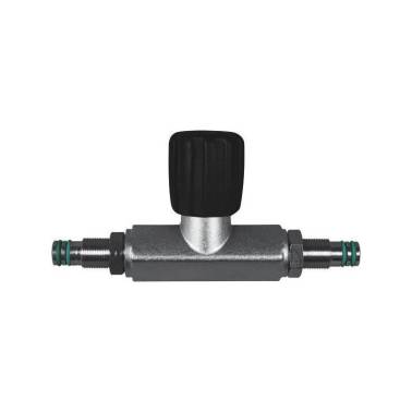 Barre centrale isolement 186mm avec robinet SCUBATEC|