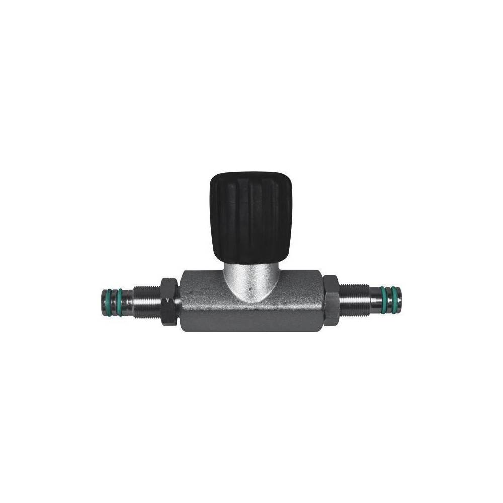 Barre centrale isolement 171mm avec robinet SCUBATEC|