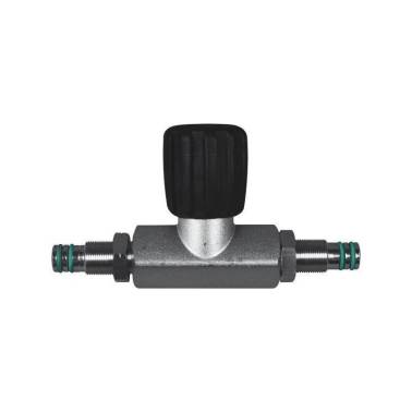 Barre centrale isolement 171mm avec robinet SCUBATEC|