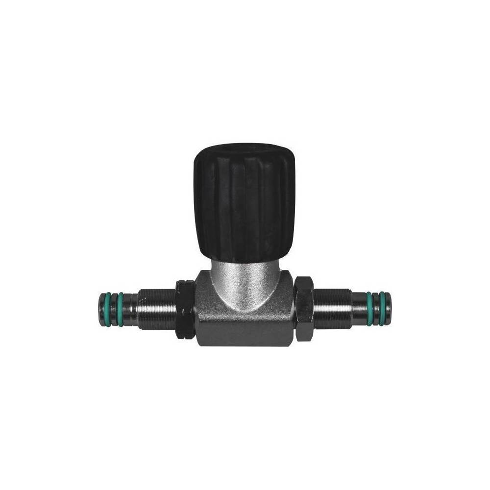 Barre centrale isolement 140mm avec robinet SCUBATEC|