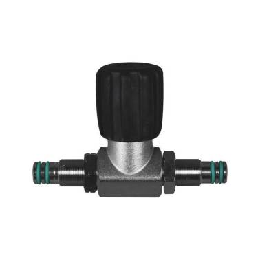 Barre centrale isolement 140mm avec robinet SCUBATEC|