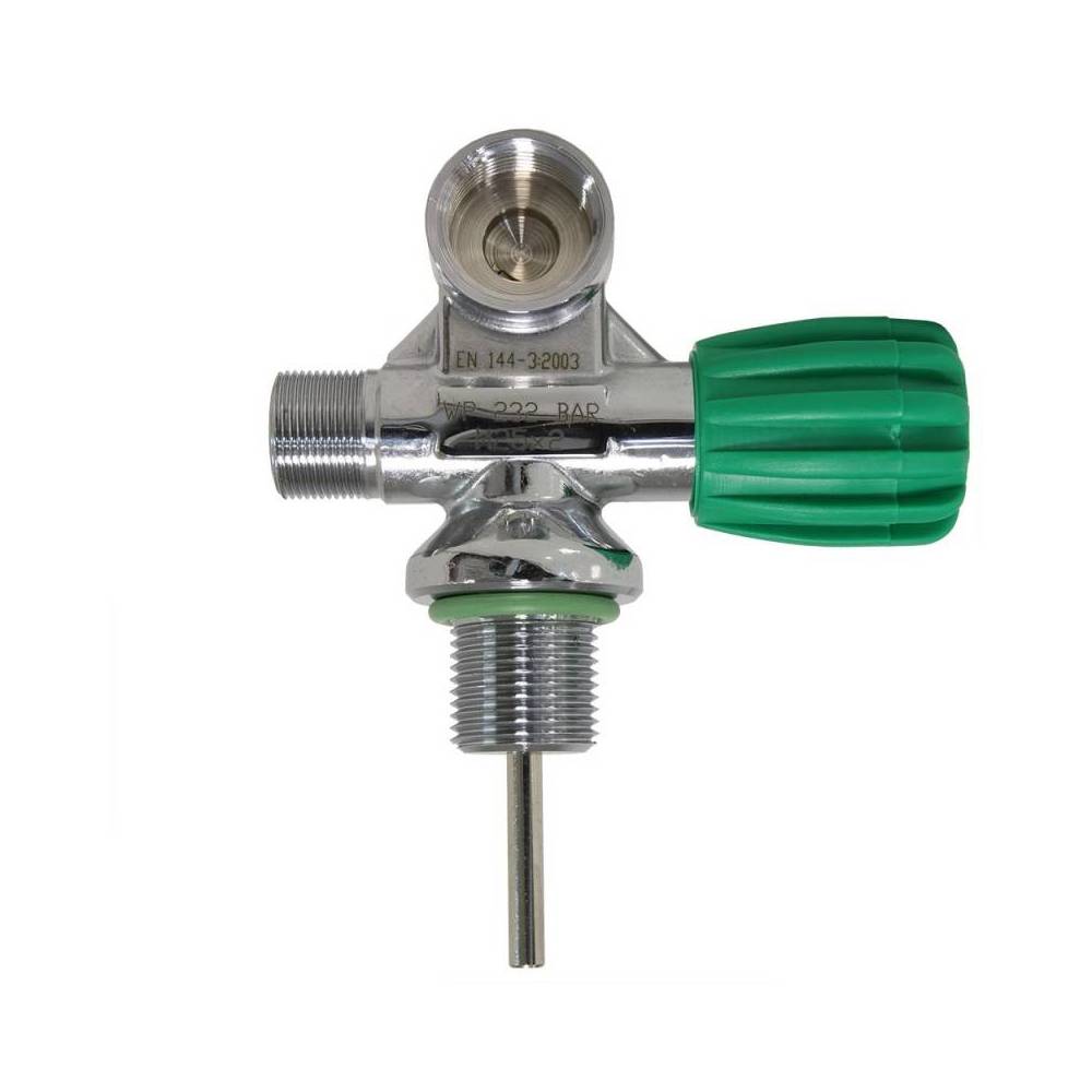 Right modular Nitrox valve 300 bar M26 S.o.S