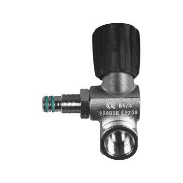 Segunda salida izquierda extensible DIN 230 bar SCUBATEC|