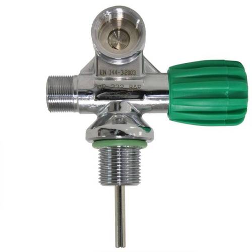 Robinet Nitrox droit modulaire externe 230 bar S.o.S