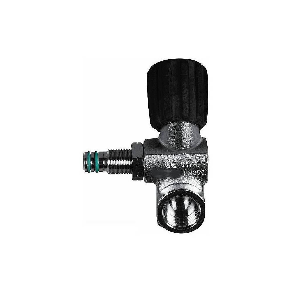 Segunda salida izquierda extensible DIN 300 bares SCUBATEC|