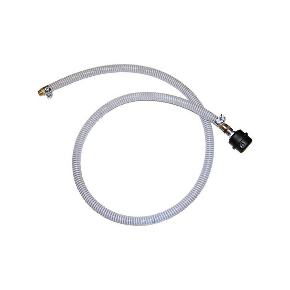 2 meter remote flexible suction line for MCH6 and ICON|