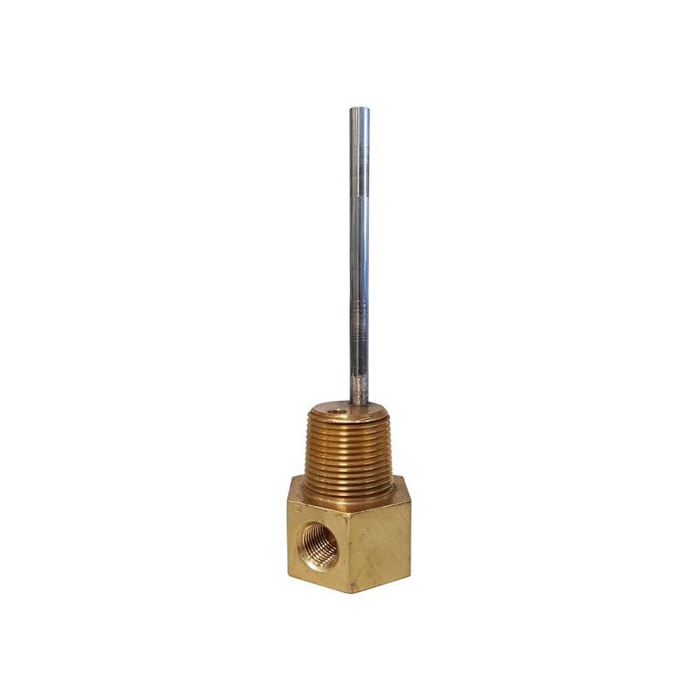 25E Buffer Bottle Head with Dual Outlet and Dip Tube|