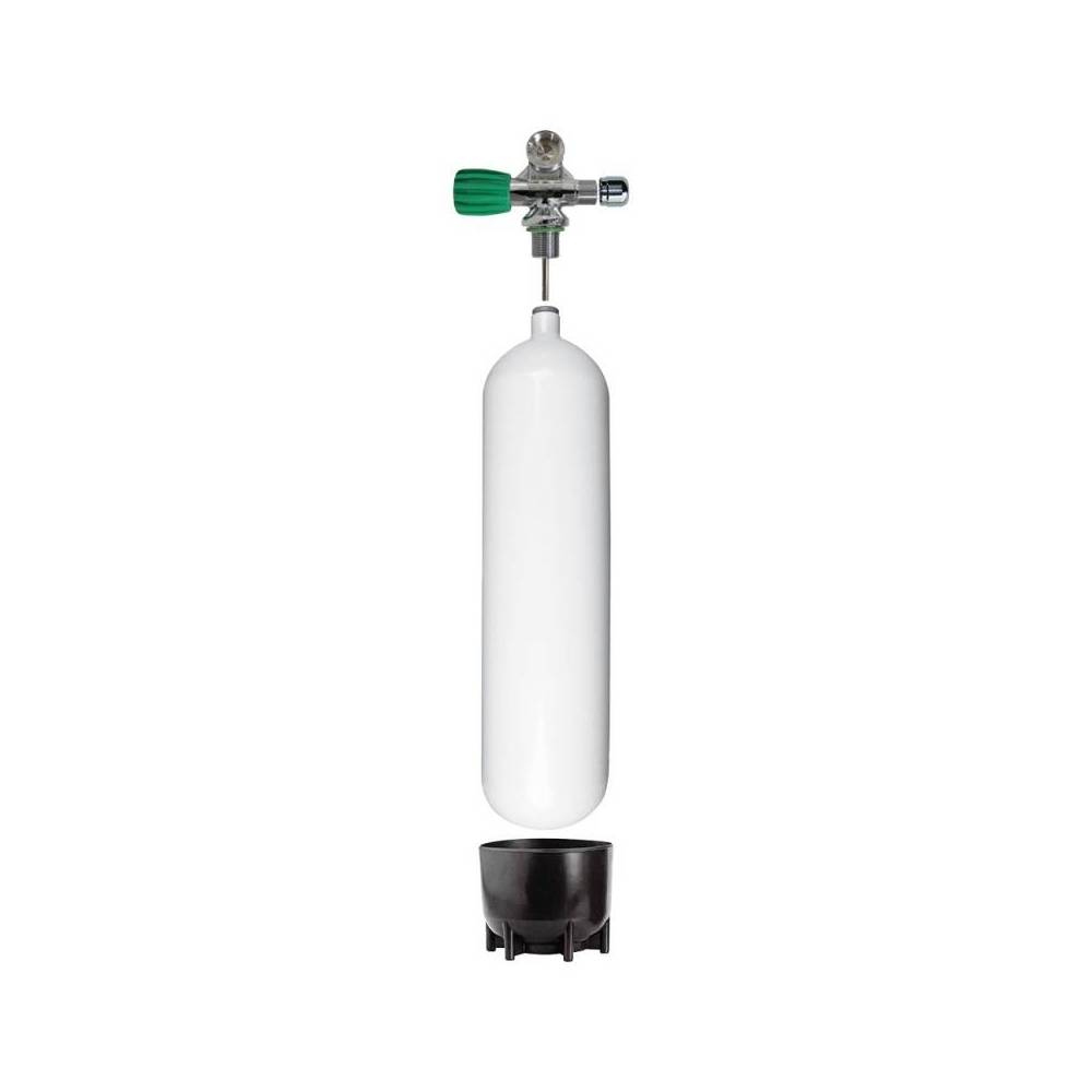 Steel diving cylinder 12L long 300 bar|