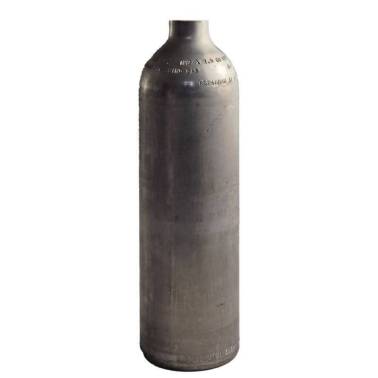 Bouteille de plongée aluminium brut 0.80L 200 bars|