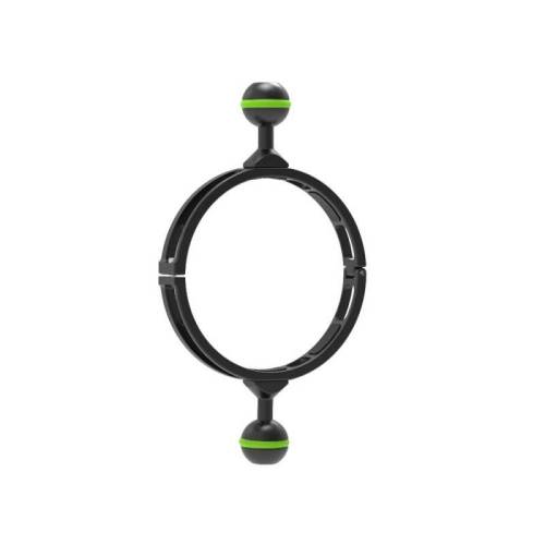 Macro mount with ball heads for MARELUX housing