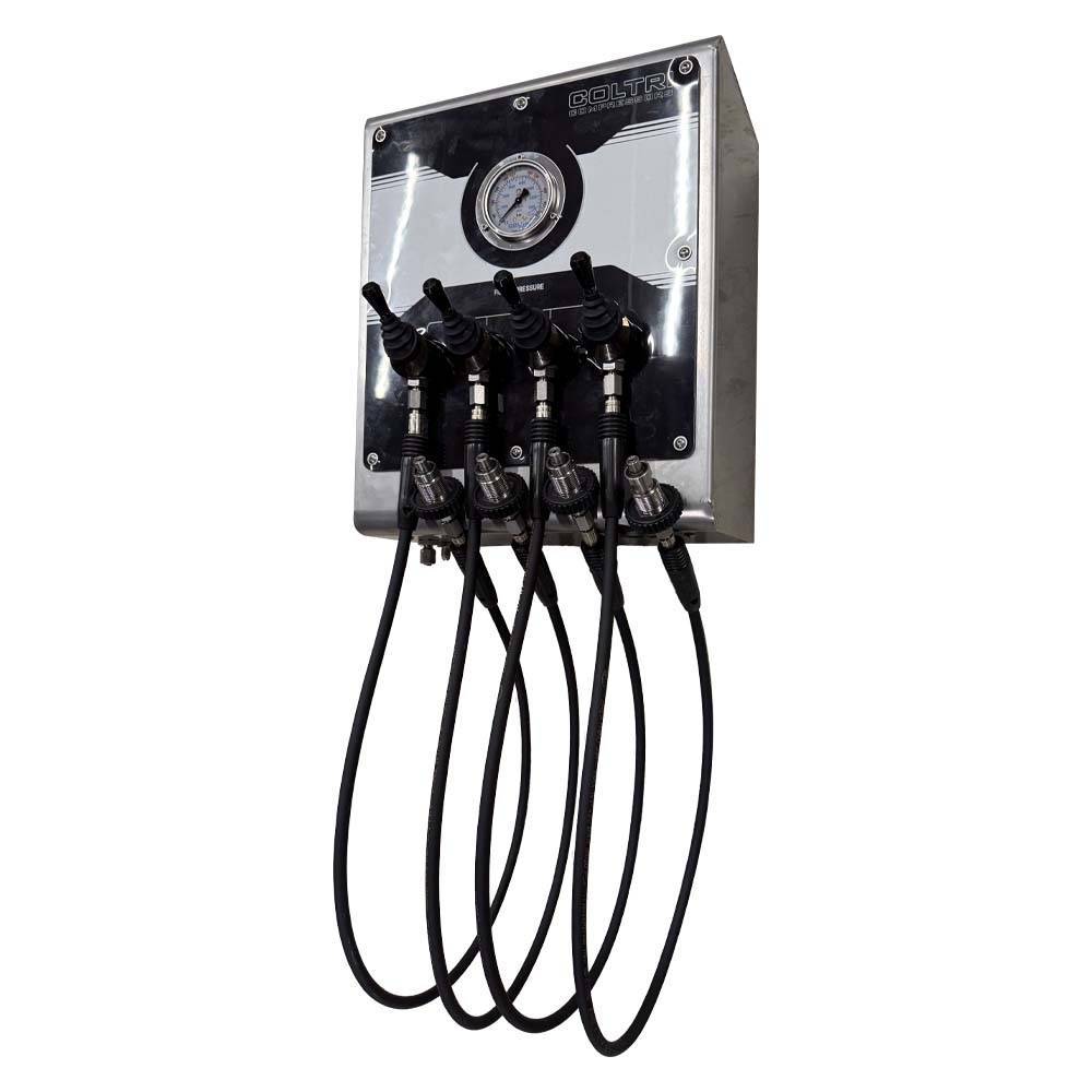 Filling ramp 4 outlet single pressure with joystick valves COLTRI|