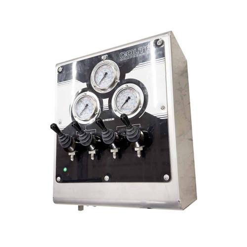 Rampa de inflado de 4 salidas con válvulas joystick COLTRI