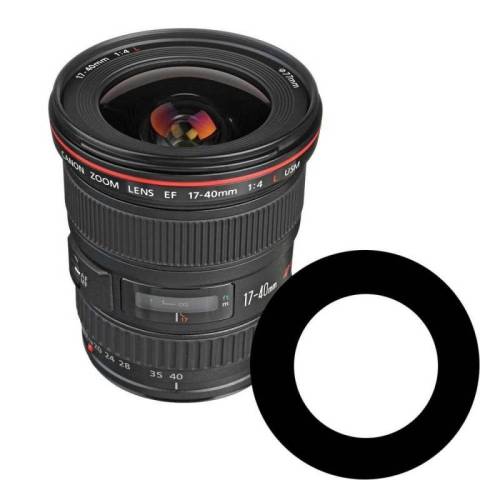 Bague anti-reflet Ikelite pour objectif Canon 17-40mm F/4