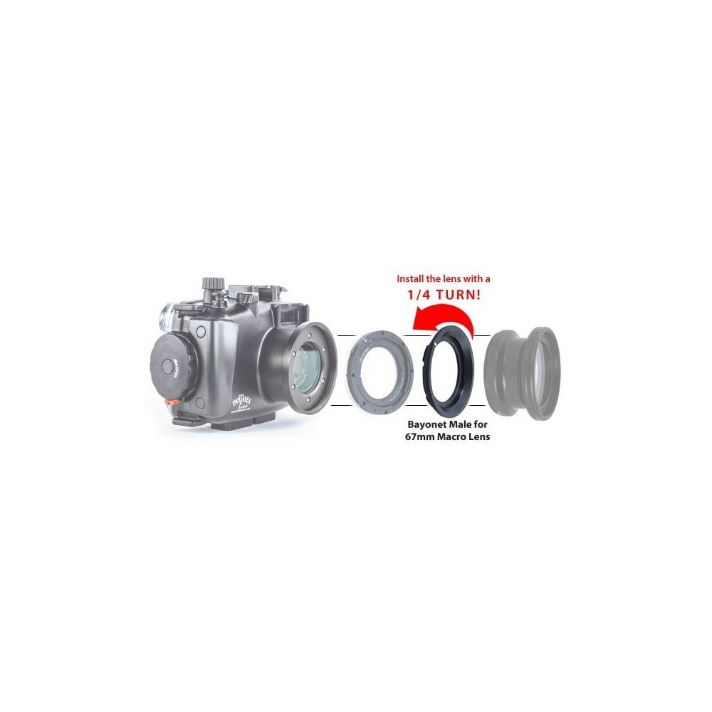 Baionnette mâle pour macro 67mm FANTASEA|