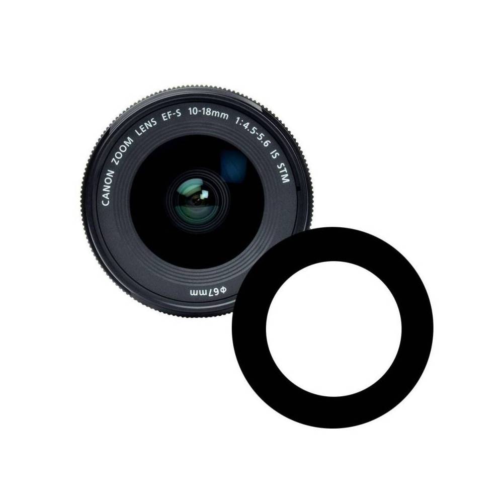 Anti-reflective ring for porthole Canon 10-18|
