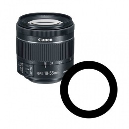 Anillo antirreflejos Ikelite para objetivo Canon 18-55