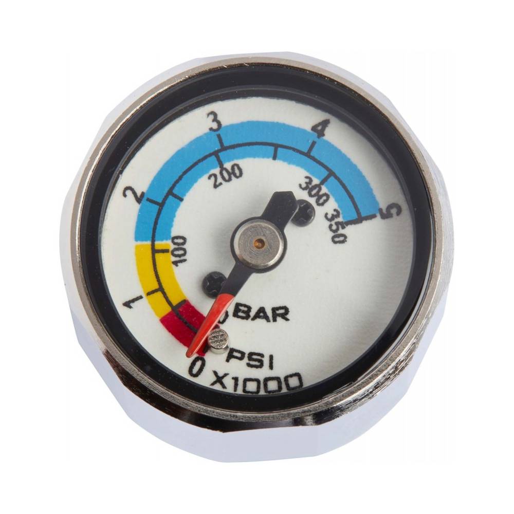 OMS regulator 1st stage mini pressure gauge|