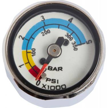OMS regulator 1st stage mini pressure gauge|
