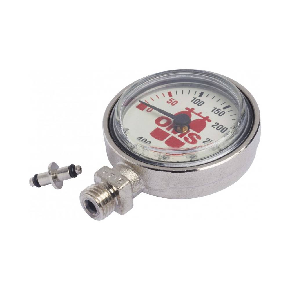 OMS 400 bar diving pressure gauge|