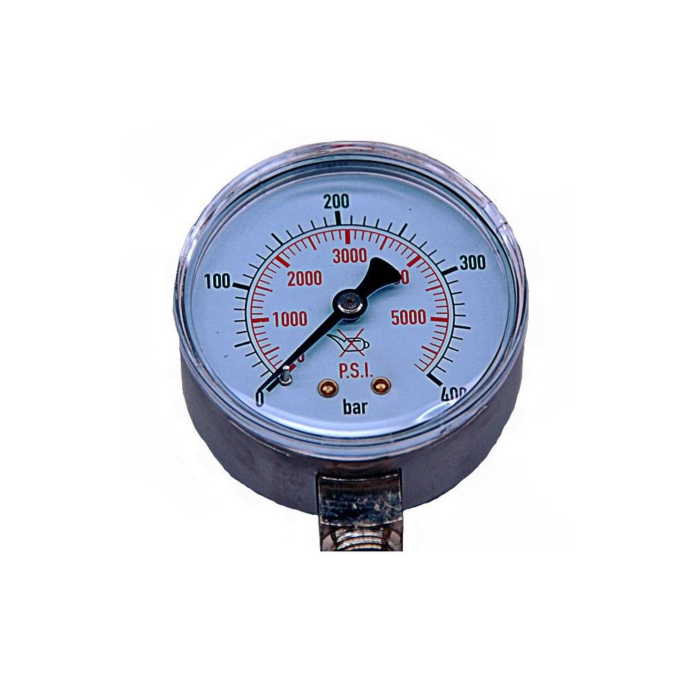 Manómetro de superficie DIN 400 bares OMS|
