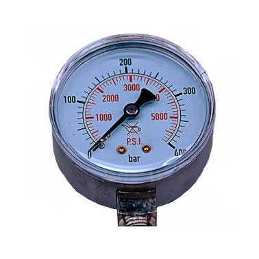 Manomètre de surface DIN 400 bars OMS|
