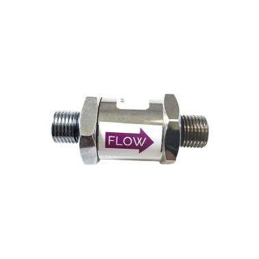 Clapet anti-retour O2 clean 330 bars 1/4" mâle|