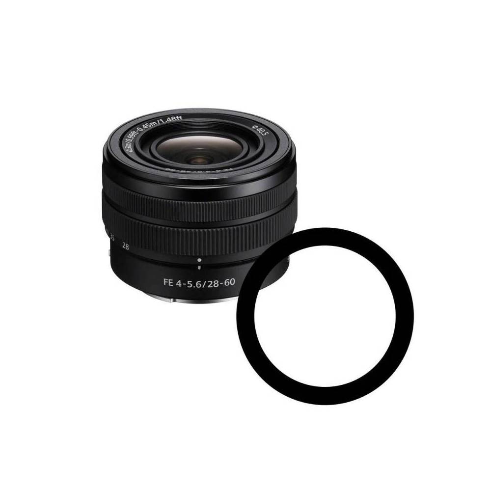 Bague anti-reflet pour hublot Sony 28-60|