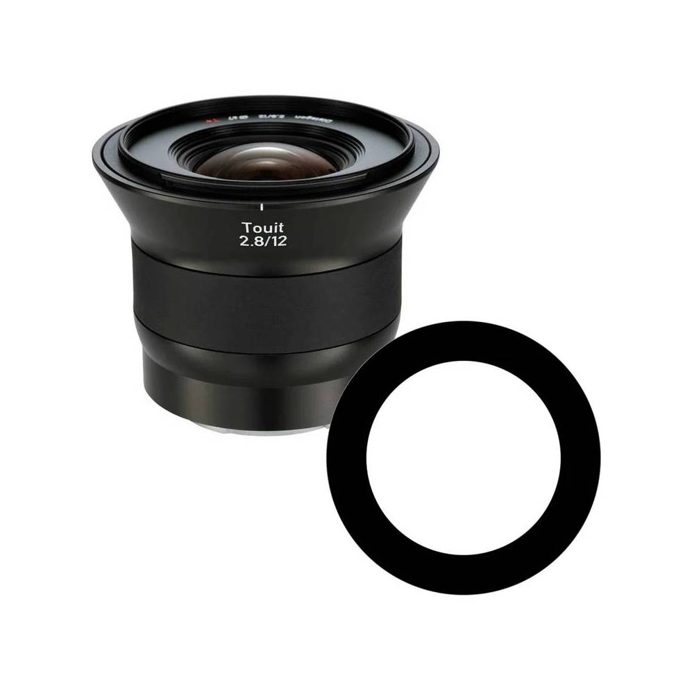 Bague anti-reflet pour objectif Karl Zeiss 2.8/12 Touit|