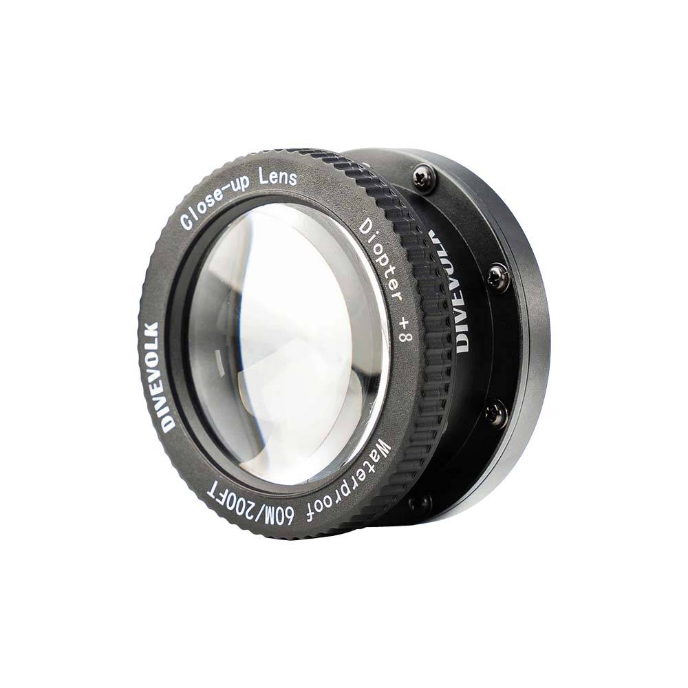 Lente macro +8 para carcasa de smartphone SeaTouch 4 DIVEVOLK|