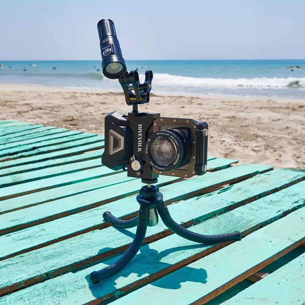 Macro Lens +8 for SeaTouch 4 Smartphone Housing DIVEVOLK|