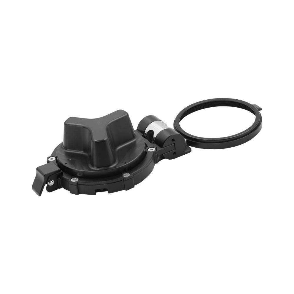 Soporte pivotante simple para objetivo macro MARELUX|