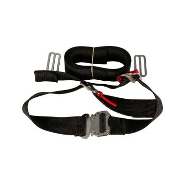 Conjunto completo de correa y hebillas de acero inoxidable Public Safety OMS|