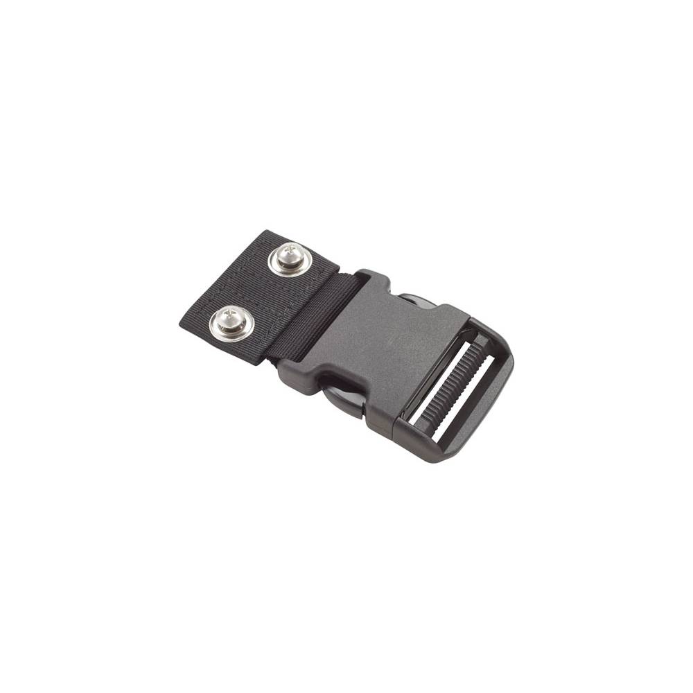 Male and female buckle with screws for Public Safety OMS harness|