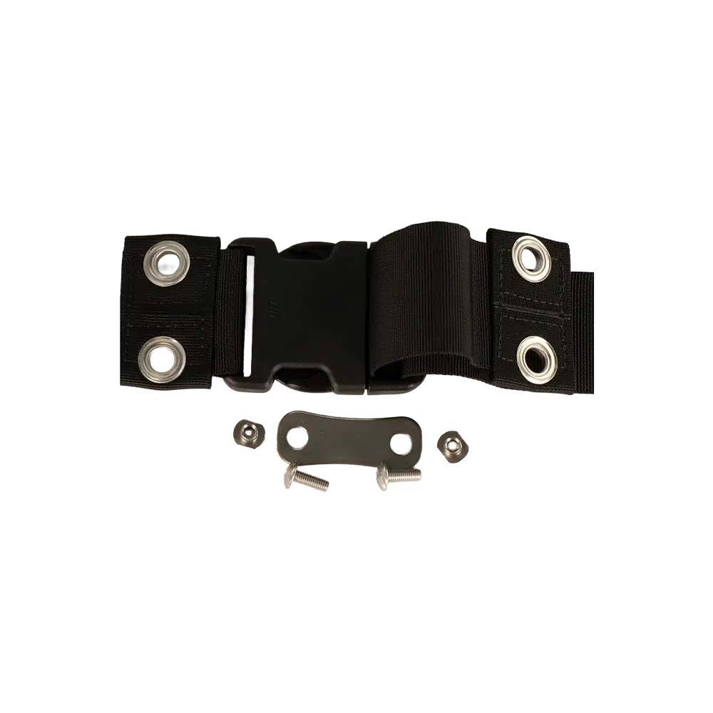 Male and female buckle with screws for Public Safety OMS harness|
