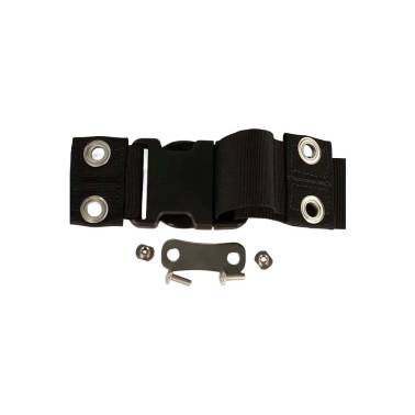 Male and female buckle with screws for Public Safety OMS harness|