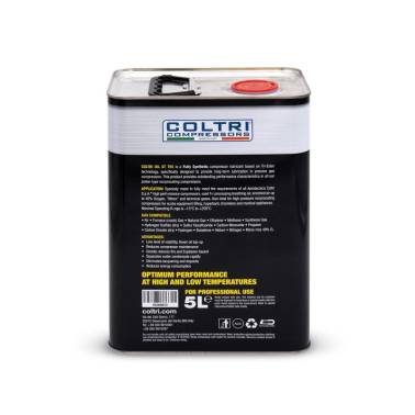 Bidon 5L Huile Synthétique Coltri ST755 pour Compresseur|