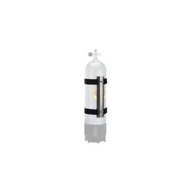 Adaptateur Mono-bouteille OMS en Inox avec sangles|