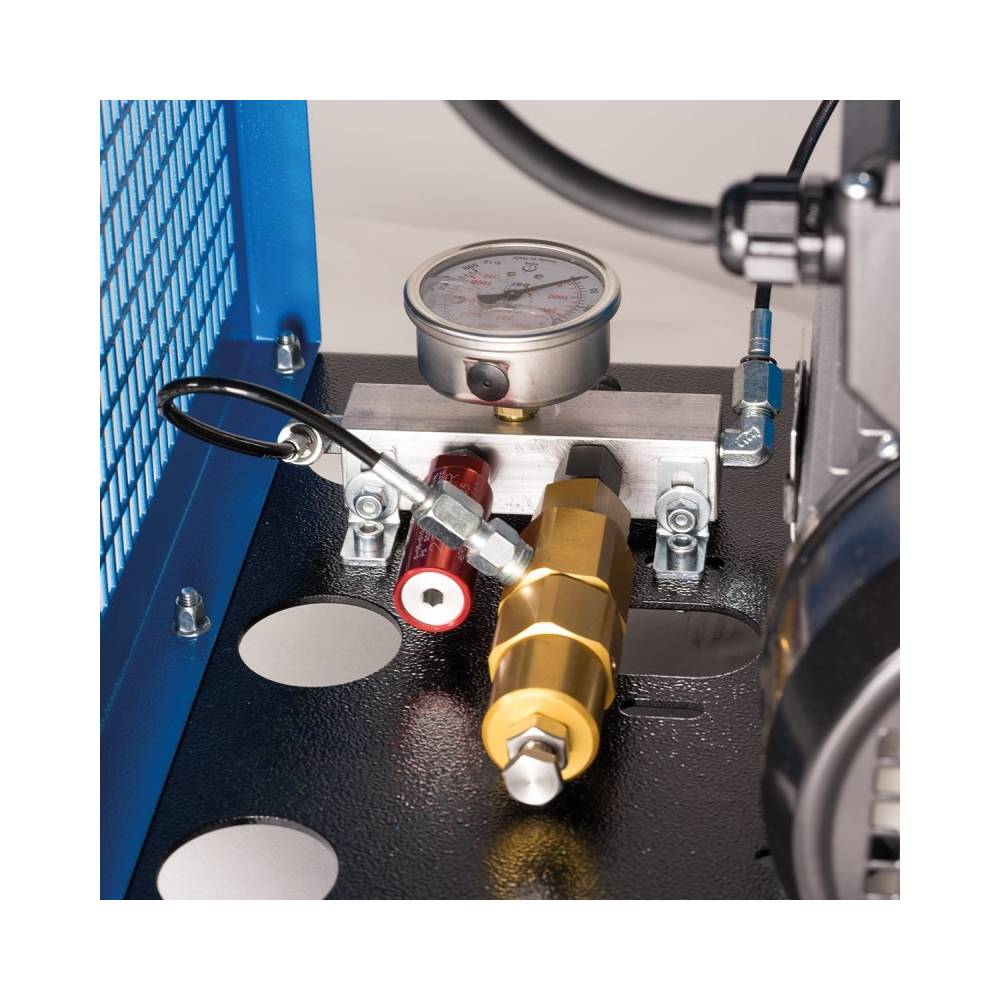 Dual pressure regulator 300/200 bar for Mini compact EM compressor