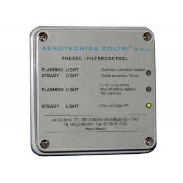 PRESEC COLTRI visual filtration saturation indicator