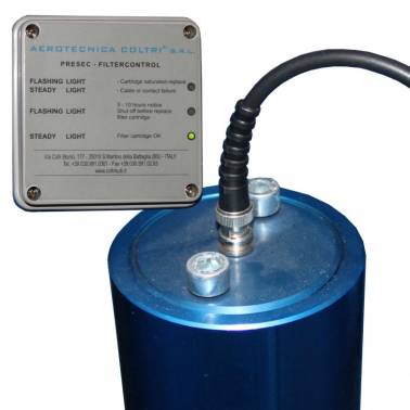 Indicateur visuel de saturation de filtration PRESEC COLTRI|