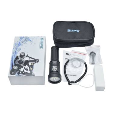 Phare de plongée double faisceau 3000 lumens PV32T SUPE