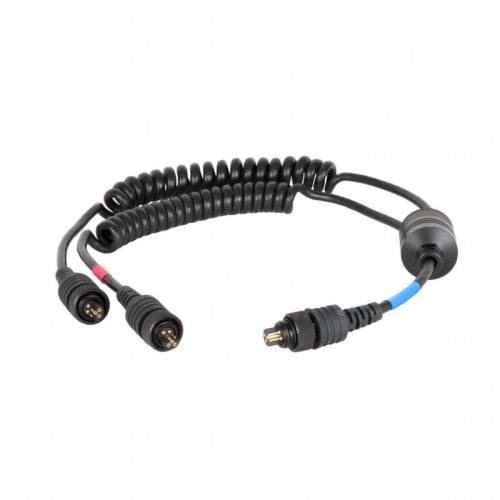 Cable de sincronización doble para carcasa y 2 flashes Ikelite