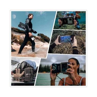 Caja estanca para smartphones SeaTouch 4 Max PLUS NEGRO DIVEVOLK|